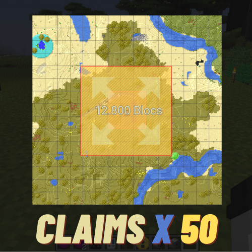 Pack de claims x50
