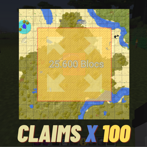 Pack de claims x100