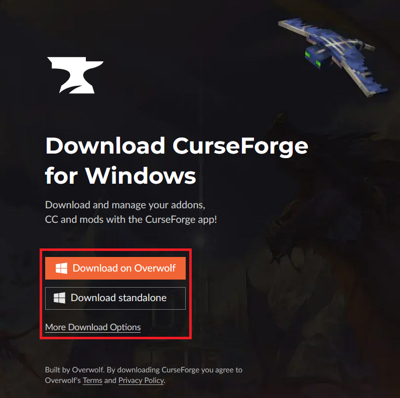 Télécharger CurseForge